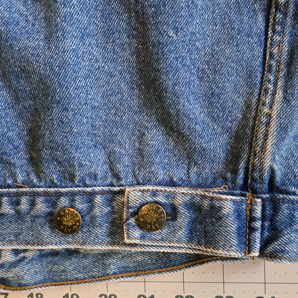 Canadian Made Riders Blue Denim Jacket - Picture 8 of 16